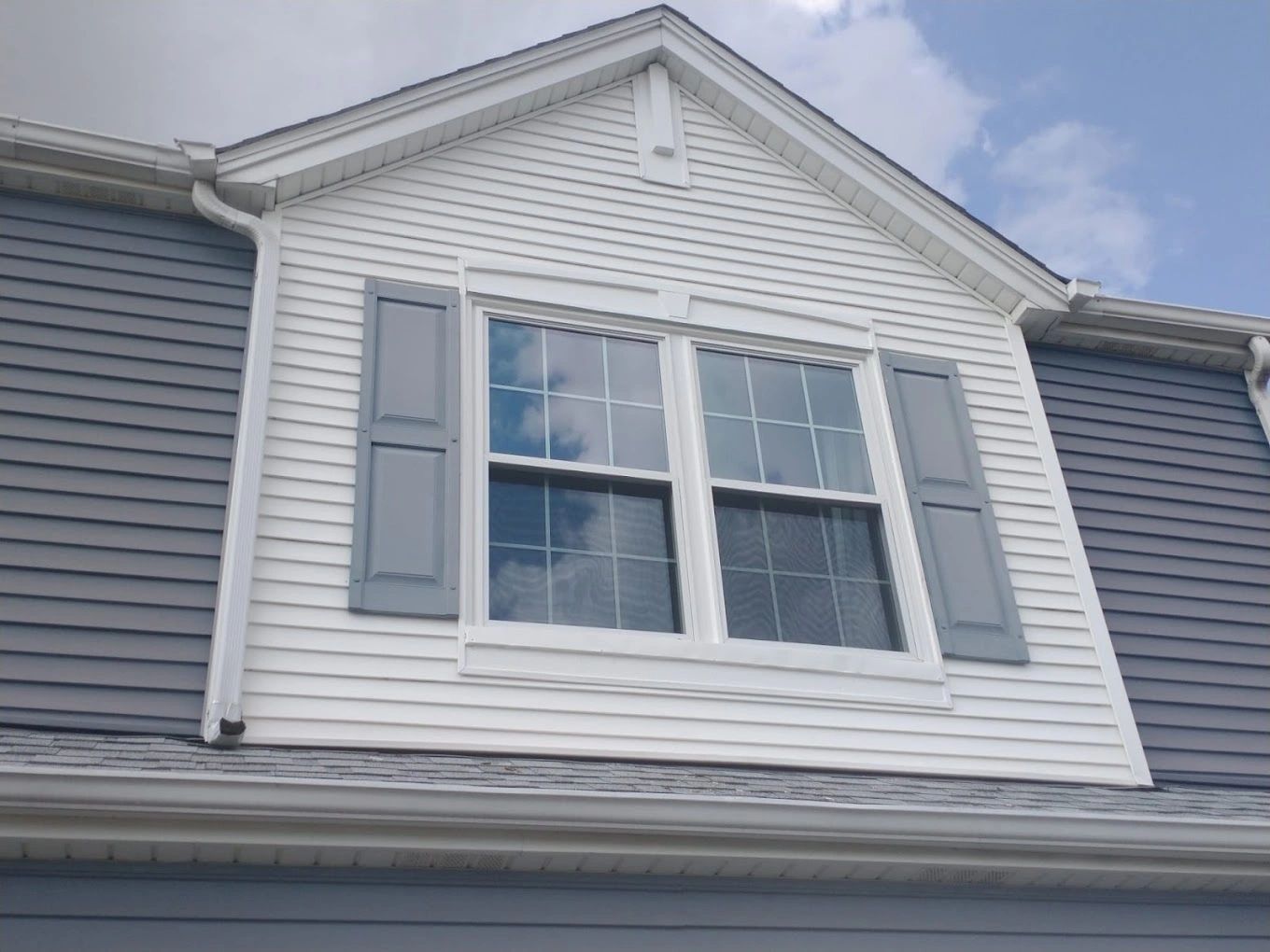 Home exterior siding and dormer work