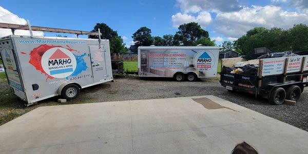 Marho Construction service trailers